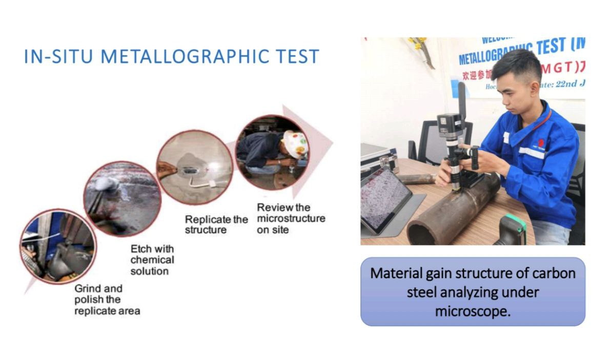 Kiểm tra kim tương | Metallographic Test (MGT)